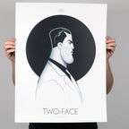 Batman: The Animated Series - Two Face Screenprinted Poster