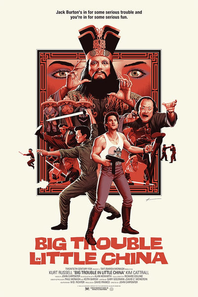 BIG TROUBLE IN LITTLE CHINA | Poster By Carles Ganya - Foto 9