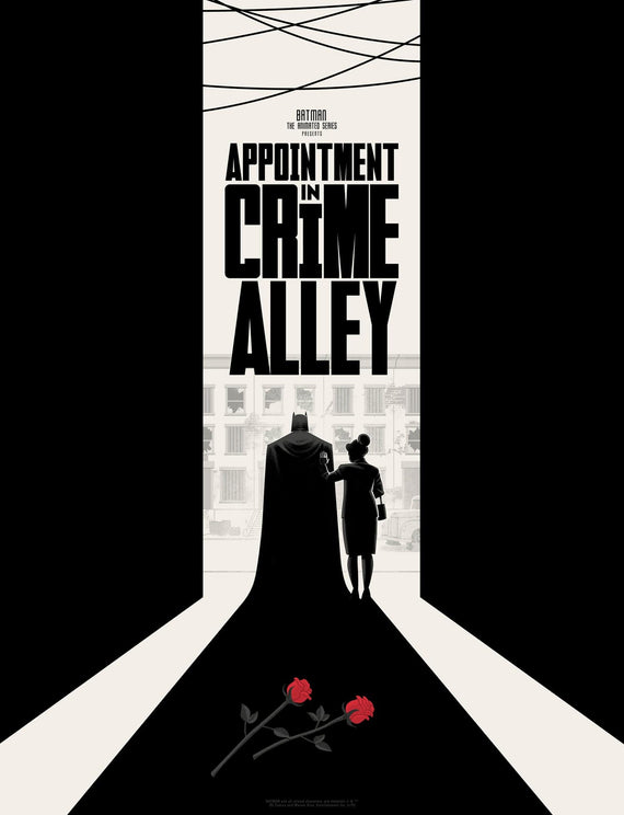 Batman: The Animated Series - Crime Alley Screenprinted Poster