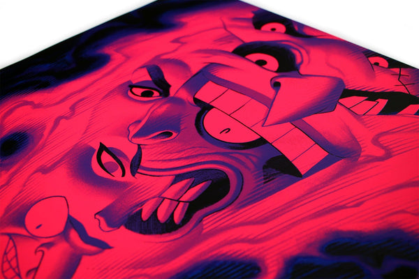 Dreams In Darkness Screenprinted Poster