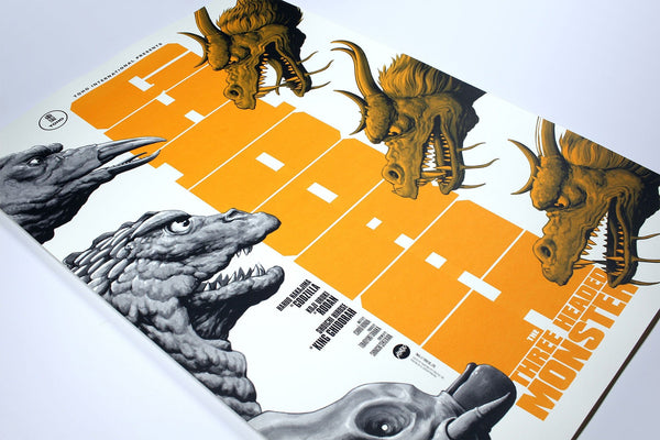 Ghidorah, The Three-Headed Monster Poster