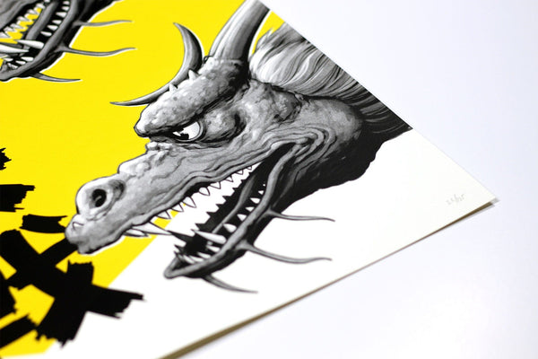 Ghidorah, The Three-Headed Monster Variant Poster