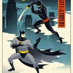 Batman: The Animated Series - Night of the Ninja Screenprinted Poster