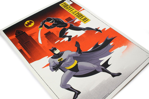 Batman: The Animated Series - Night of the Ninja Variant Screenprinted Poster