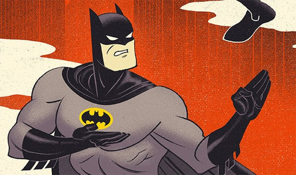 Batman: The Animated Series - Night of the Ninja Variant Screenprinted Poster