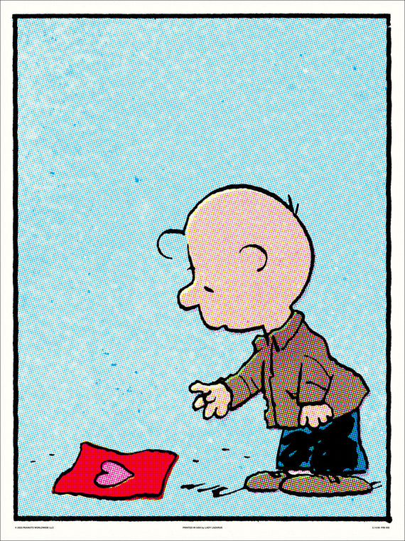 Peanuts Note Poster