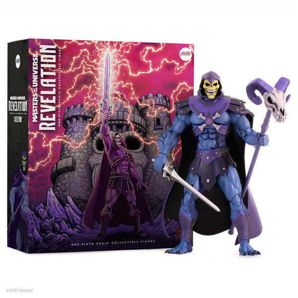 Masters of the Universe Revelation - Skeletor 1/6 Scale Figure SDCC Ex ...