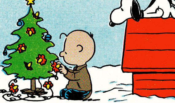 Peanuts Tree Poster