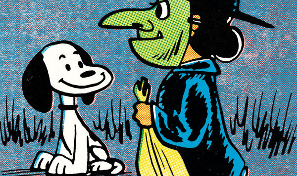 Peanuts Snoopy and Witch Poster