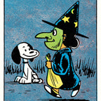 Peanuts Snoopy and Witch Poster