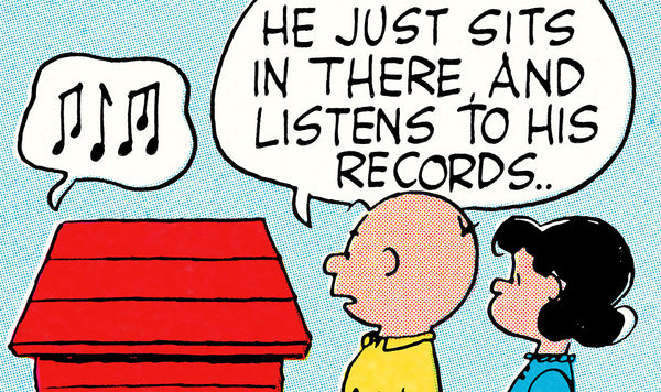 Peanuts Records Poster