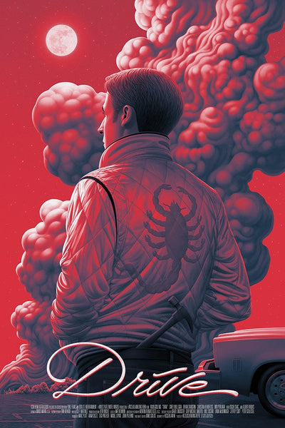 映画 ドライブ drive アートポスター mondo Drive (Version 1) – Mondo