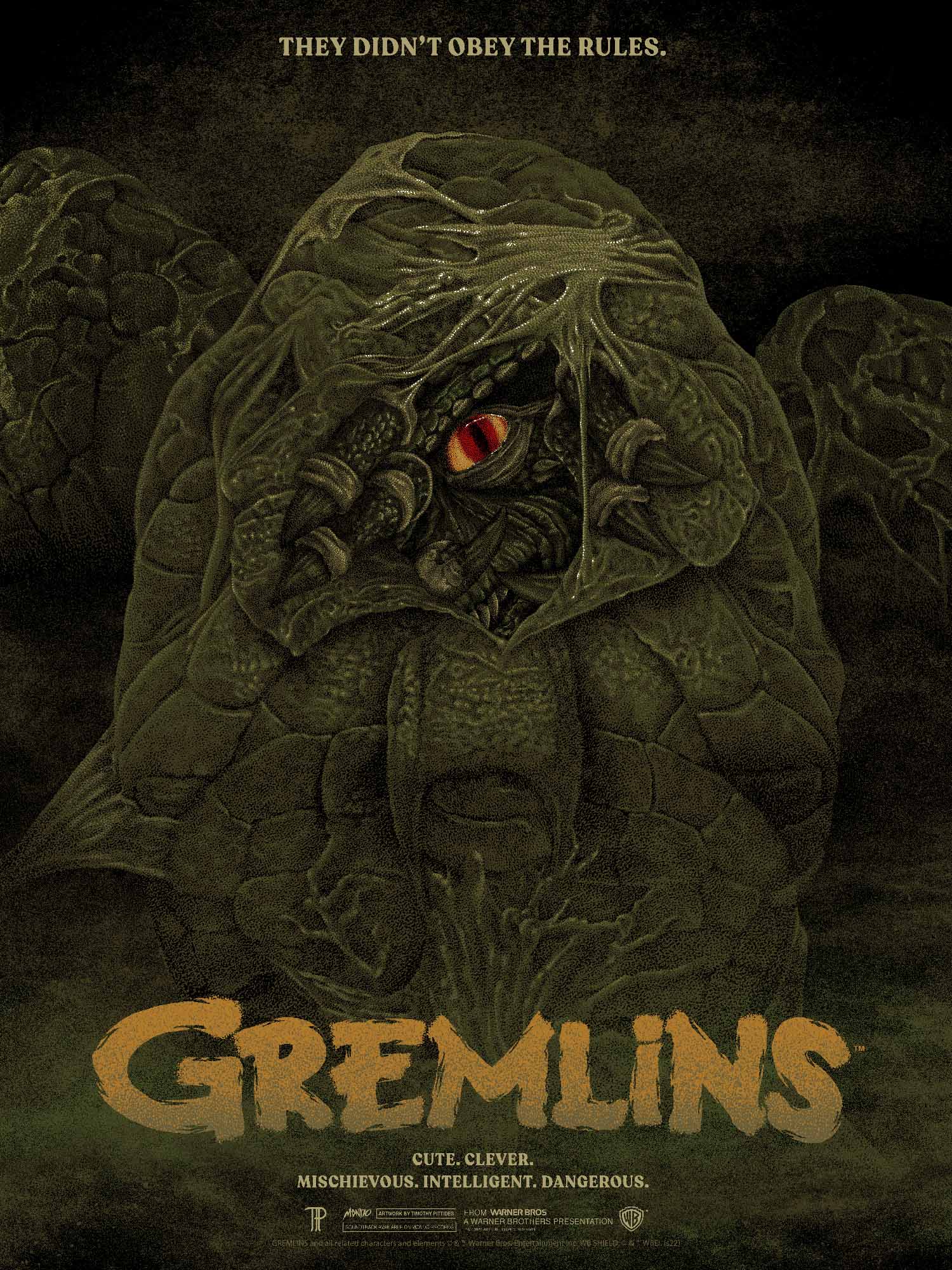 Scripts Gremlin Gremlins Mondo Poster