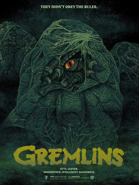 GREMLINS ポスター Gremlins Movie Poster 1984 Japanese 1 Panel (20x29)