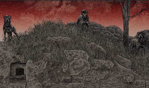 The Omen Variant Screenprinted Poster