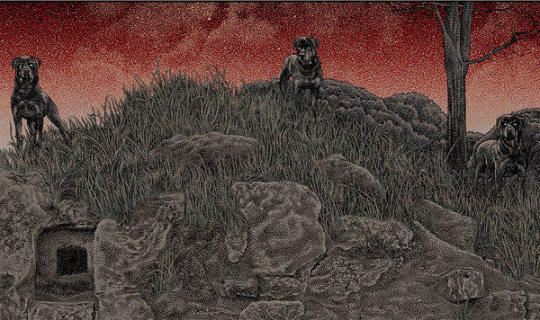 The Omen Variant Screenprinted Poster