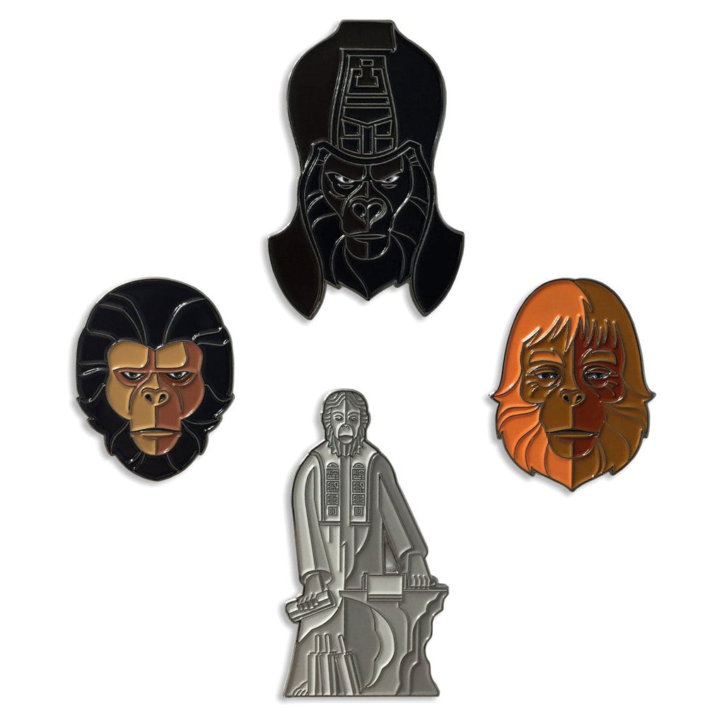 Planet of the Apes 4-Pin Set – Mondo
