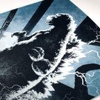 Godzilla Variant Screenprinted Poster
