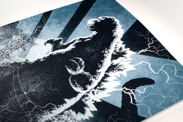 Godzilla Variant Screenprinted Poster
