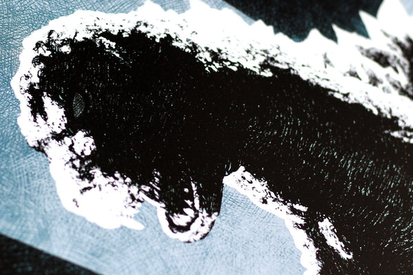 Godzilla Variant Screenprinted Poster