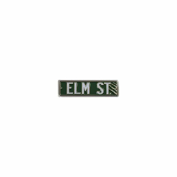 Elm Street Sign Enamel Pin