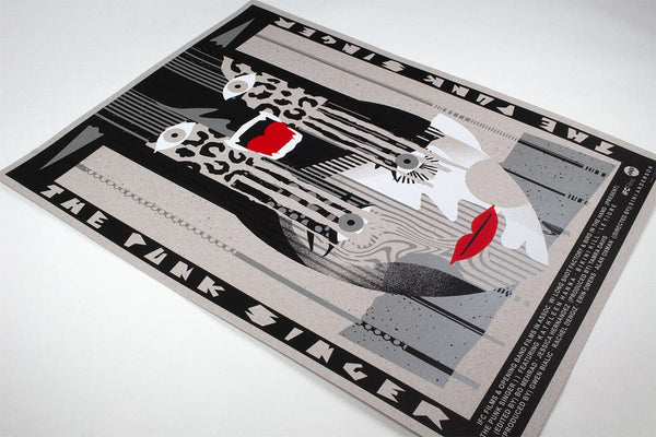 The Punk Singer (Silver Grey) Poster