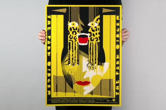 The Punk Singer (Shocking Yellow) Poster
