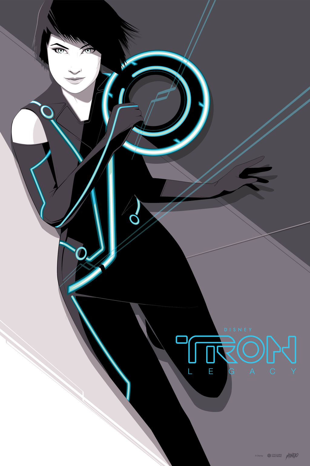 Mondo X Cyclops Print Works Print #25: Tron: Legacy