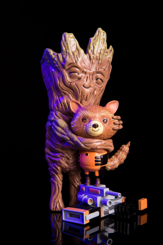Rocket & Groot: Treehugger Vinyl Figure Exclusive
