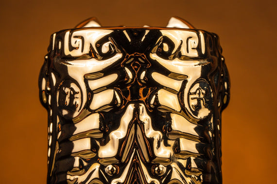 Mouth of the Serpent Designer Series Tiki Mug (Aztec Gold)
