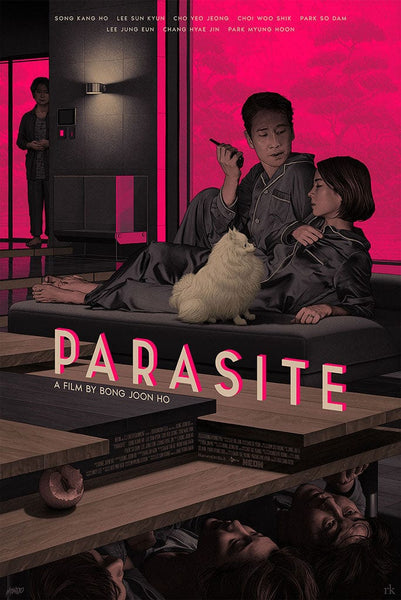 Parasite TIMED EDITION Screenprinted Poster Mondo