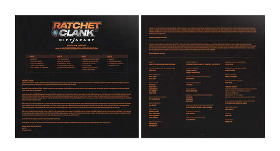 Ratchet & Clank: Rift Apart - Original Game Soundtrack 2xLP