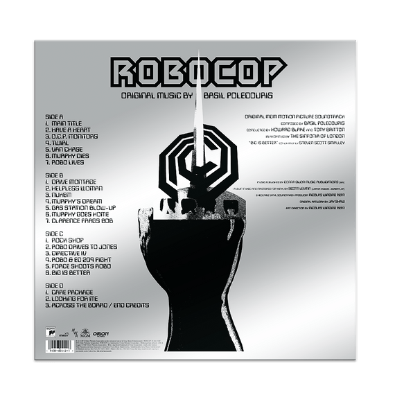 Robocop - Original Motion Picture Soundtrack 2XLP