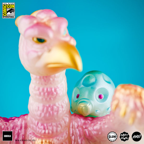 Rodan Soft Vinyl - Cherry Blossom Glow in the Dark SDCC Exclusive Variant