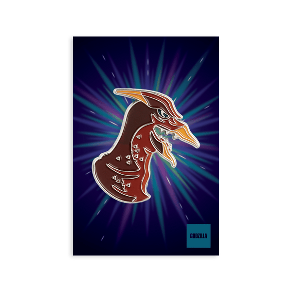 Rodan Enamel Pin – Mondo