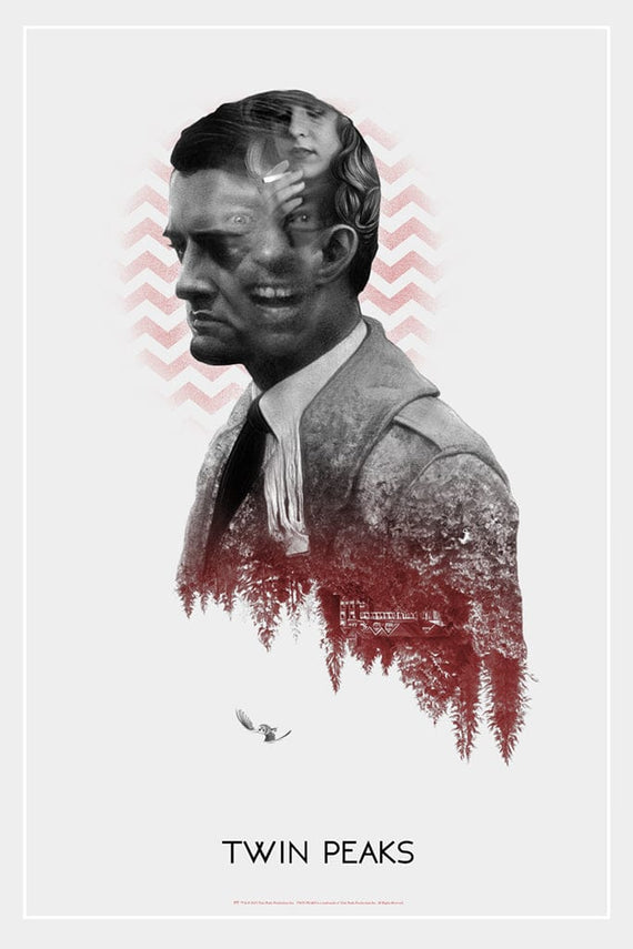 Twin Peaks (Variant) Poster