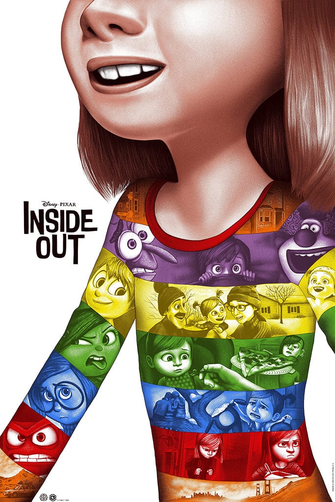 Inside Out Pixar Movie Poster