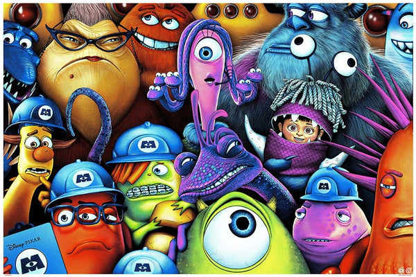 monsters movie aliens Monsters, Inc. Poster