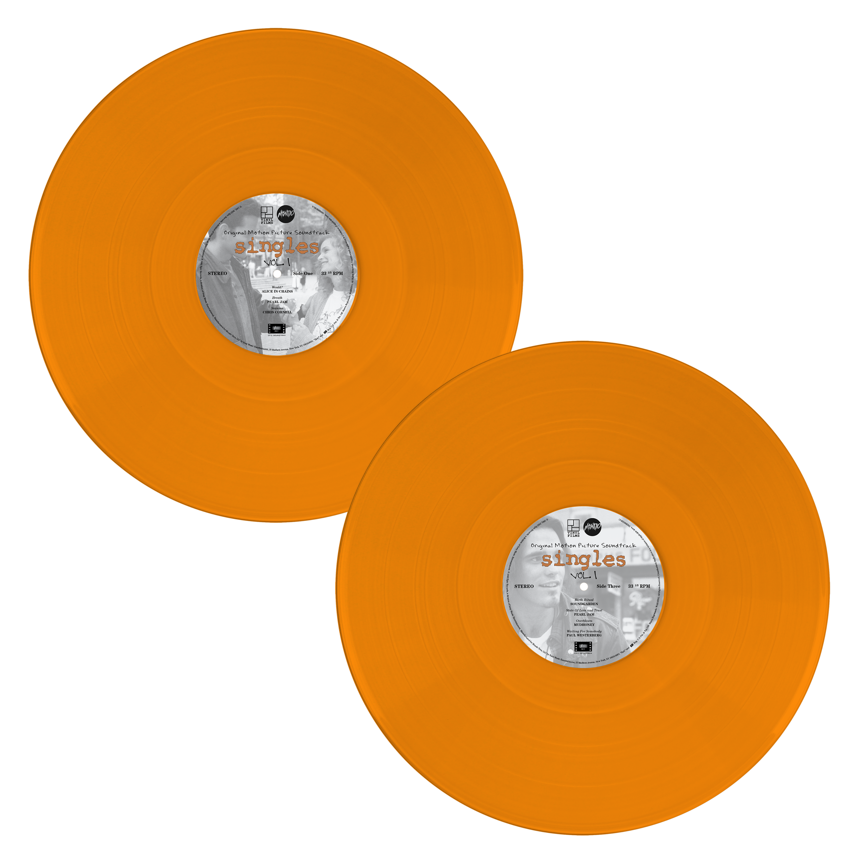 Singles - Original Motion Picture Soundtrack 2XLP – Mondo Singles - Original Motion Picture Soundtrack 2XLP – Mondo