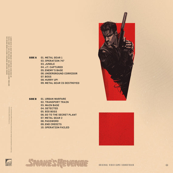 Snake's Revenge - Original Video Game Soundtrack LP