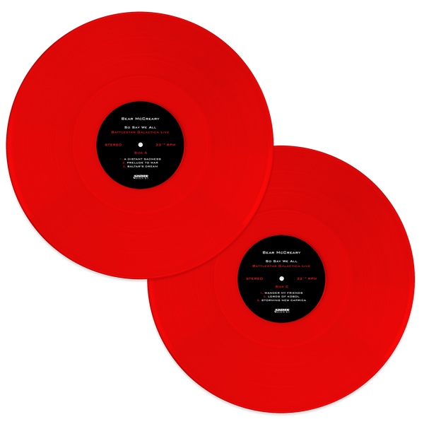 So Say We All: Battlestar Galactica Live 2XLP