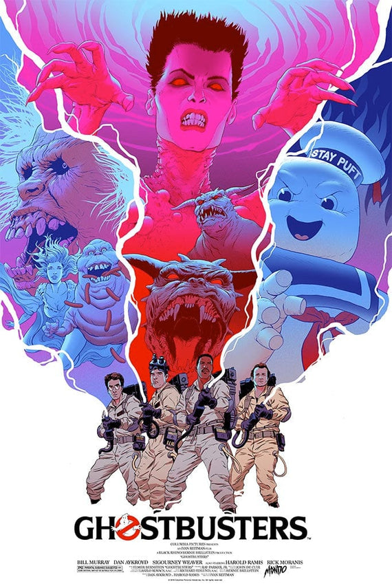 Ghostbusters Poster by Robert Sammelin