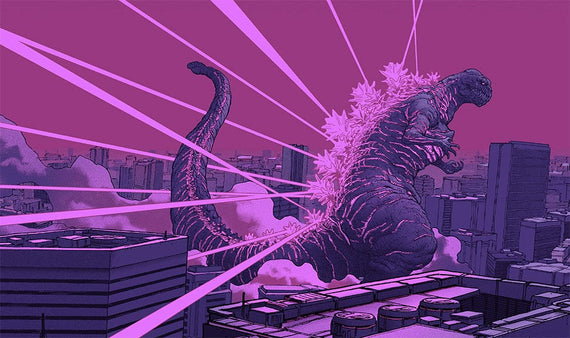Shin Godzilla Variant Screenprinted Poster