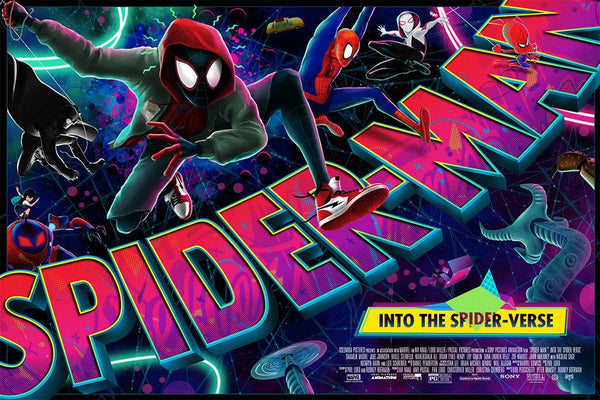 Mondo Spider-verse Poster — DKNG