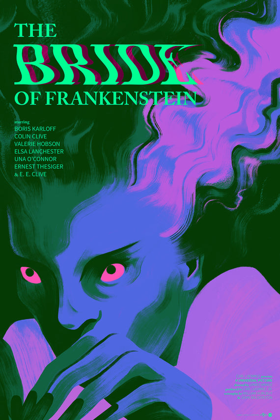 The Bride of Frankenstein Poster
