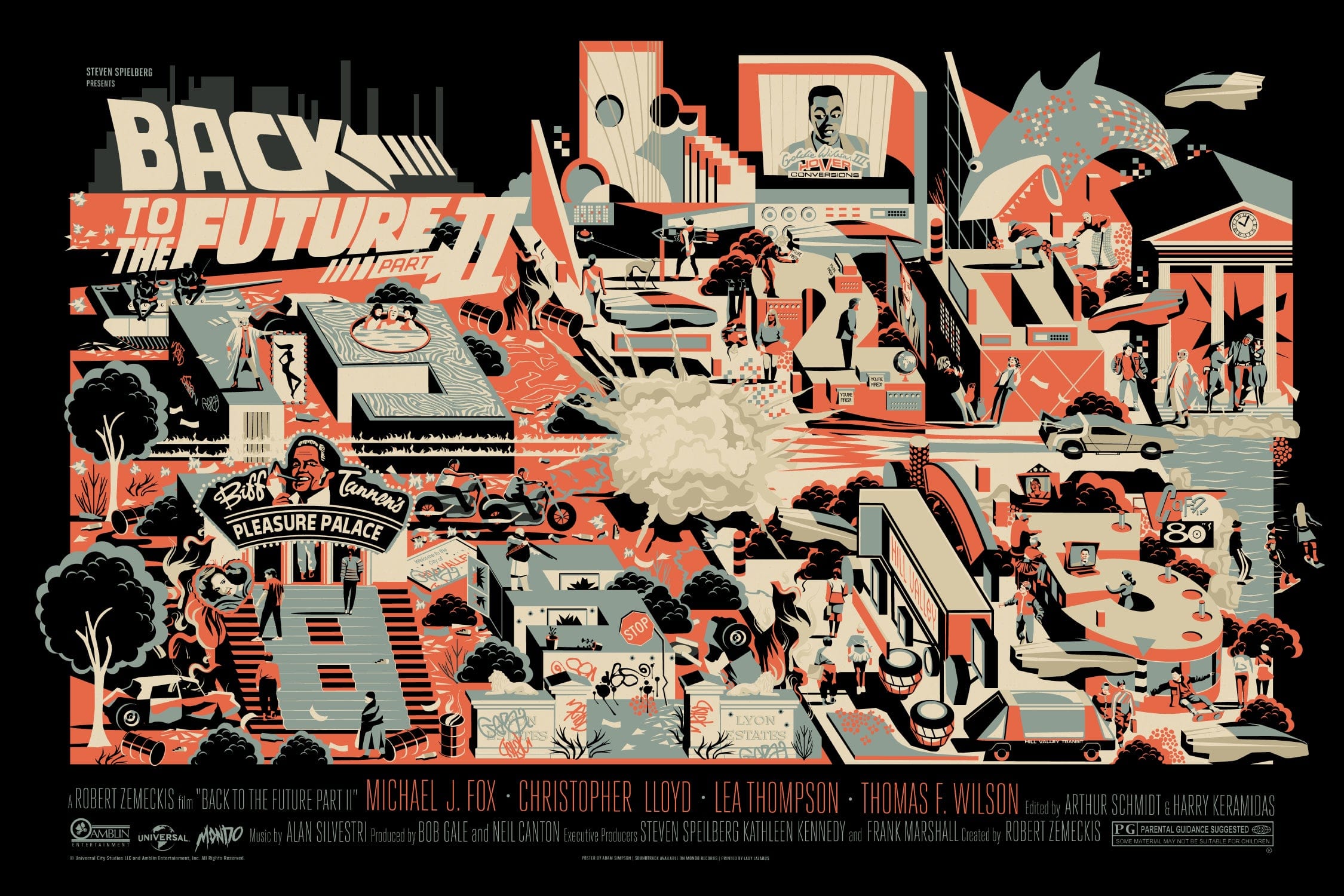 Back to the Future Part II Poster – Mondo