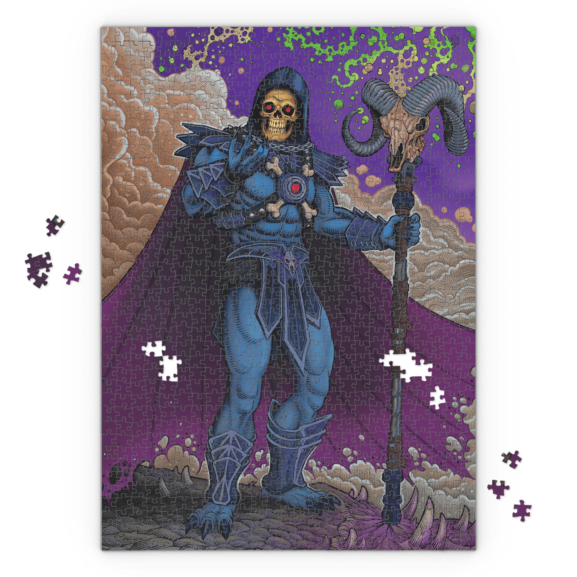 Masters of the Universe: Skeletor 1000-Piece Puzzle – Mondo Masters of the Universe: Skeletor 1000-Piece Puzzle – Mondo