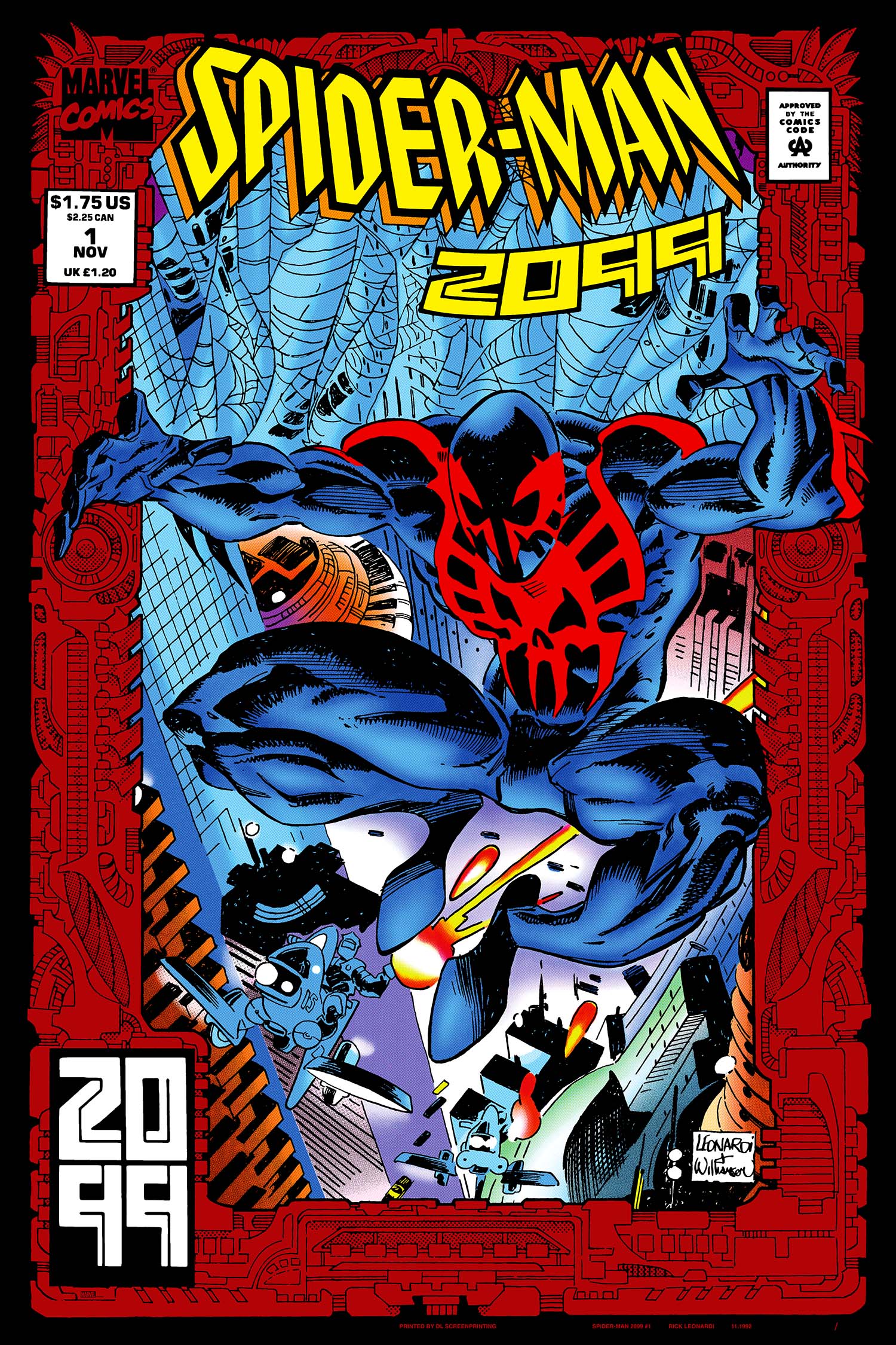 2099 Mondo – Poster Spider-Man #1