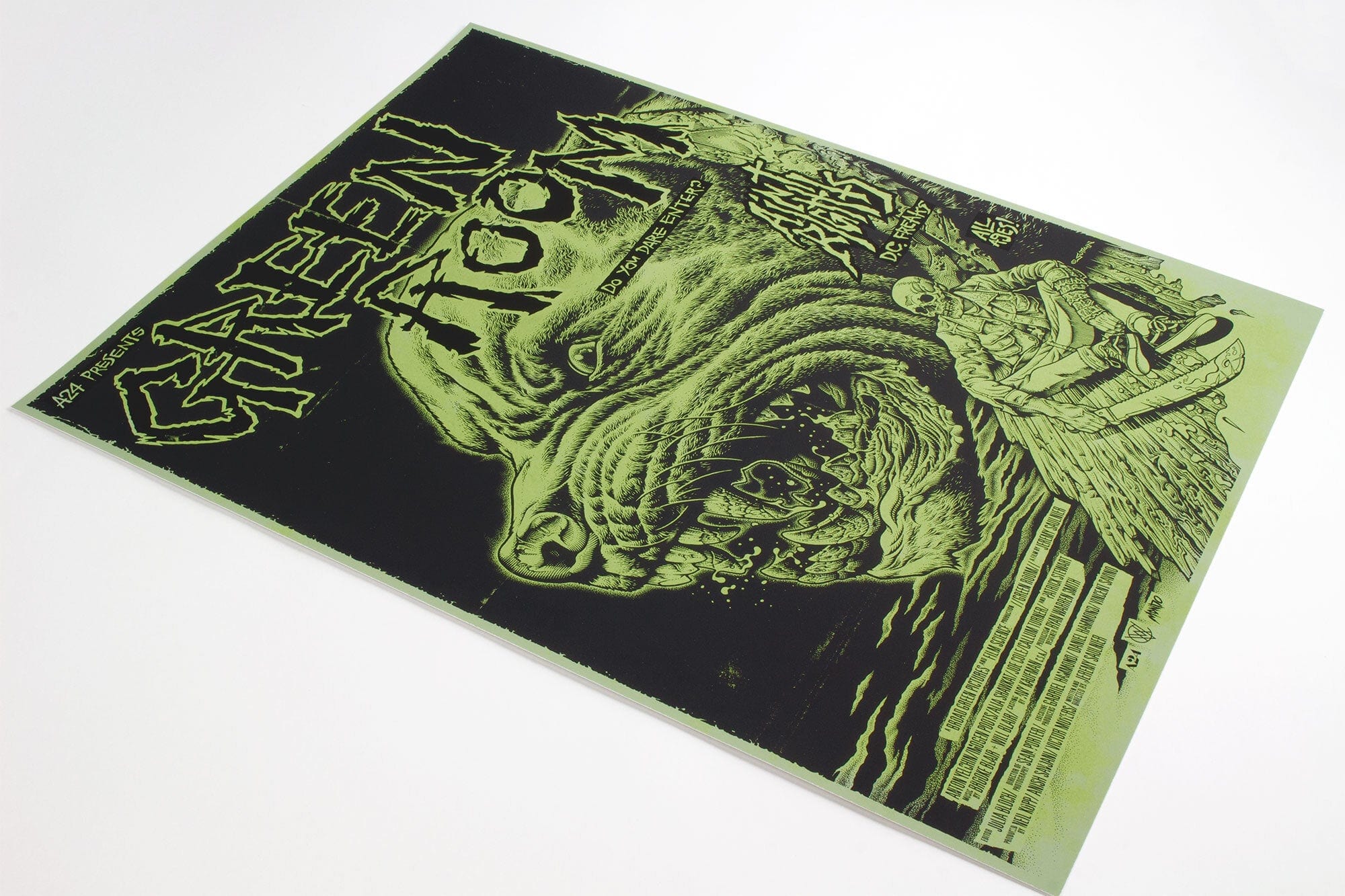 GREEN ROOM AP Variant Edition poster by cheapest Mike Sutfin MONDO screen print A24 32/35