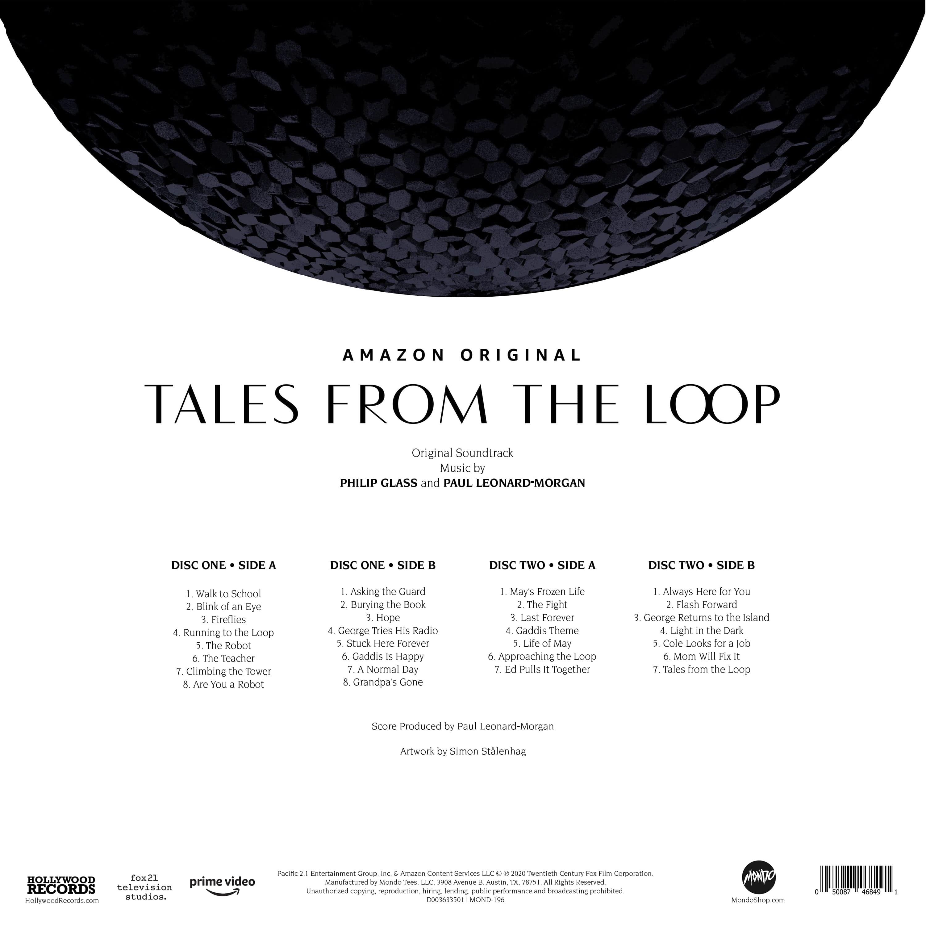 Tales From The Loop Original Soundtrack 2XLP Mondo